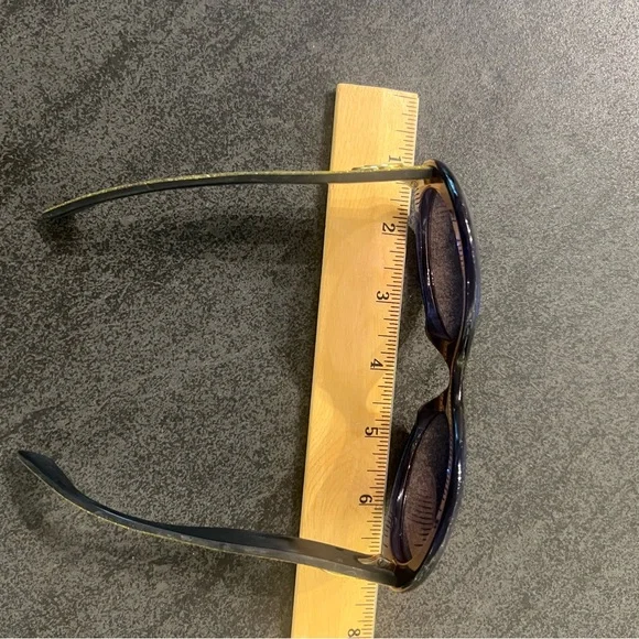 Gucci Red and Blue Glitter Sunglasses - READ Description - Picture 15 of 16